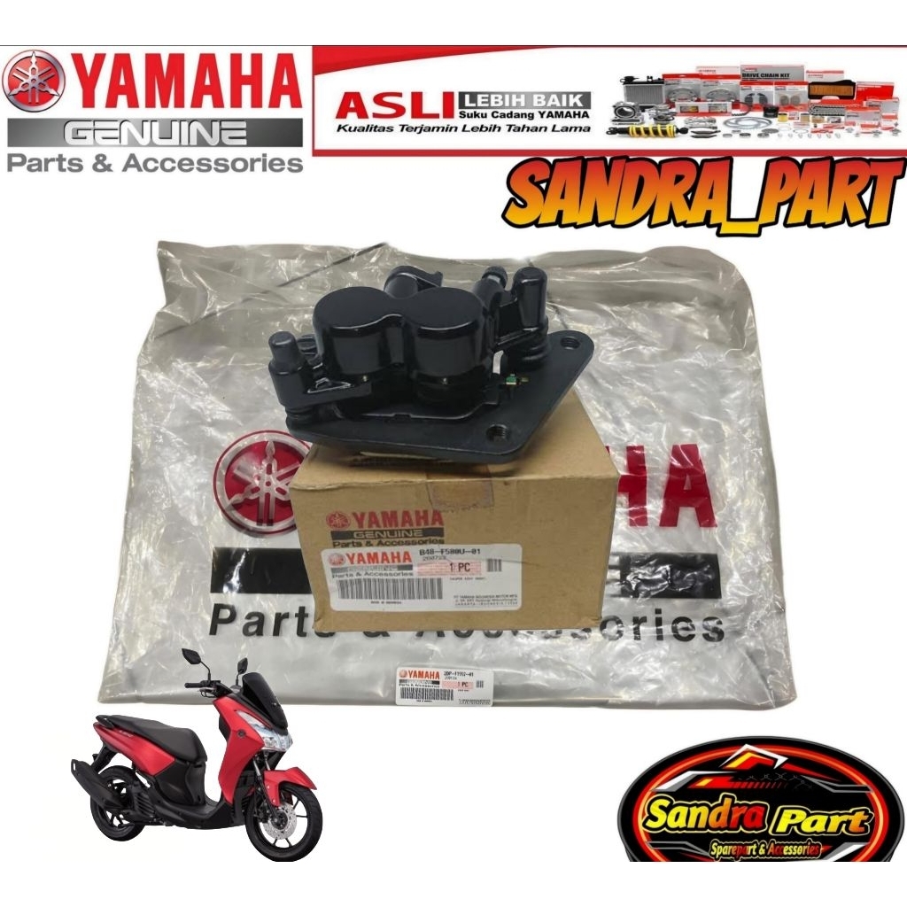 KALIPER CAKRAM DEPAN ASSY LEXI 125 ORIGINAL YAMAHA B3F-F580U-00