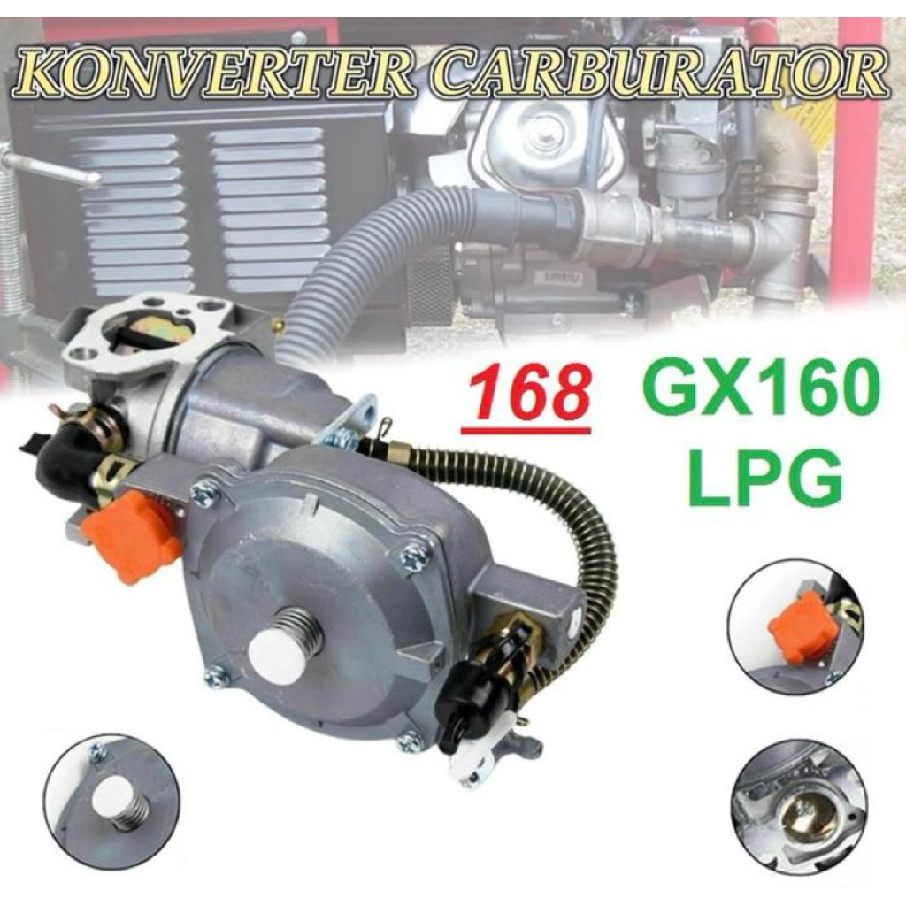 GX160/200-KARBURATOR LPG (GAS)