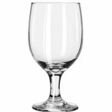 Gelas kaki/gelas Golbet kaca/Gelas kaki bening kaca isi 6pcs