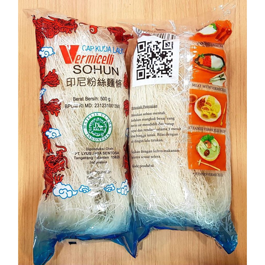 

Sohun Naga Sohun Liong Kuda Laut 500gr