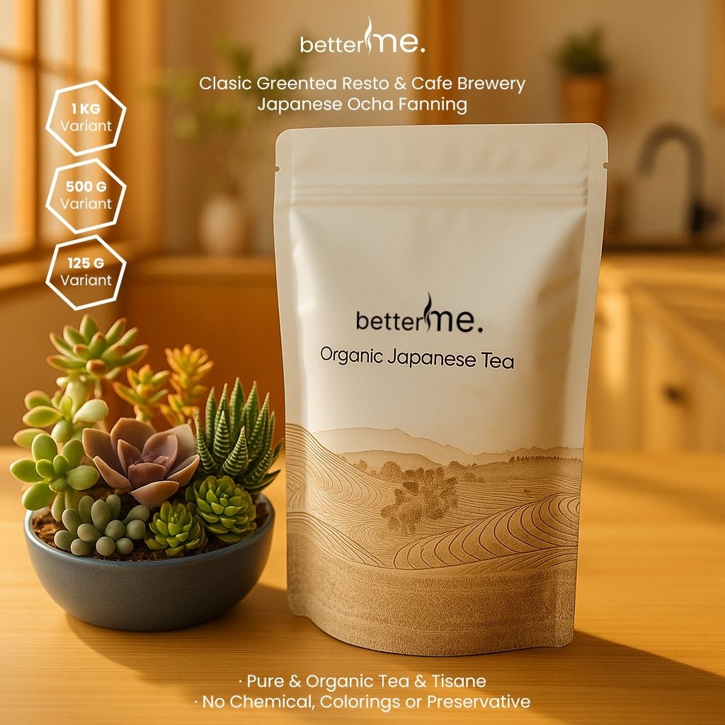 

Betterme Teh Hijau Jepang Ocha Sencha Premium 1 Kg.