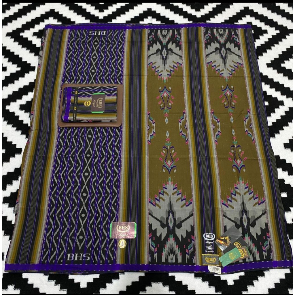 BHS MGN royal warna gilap hitam/bunglon grade gold..