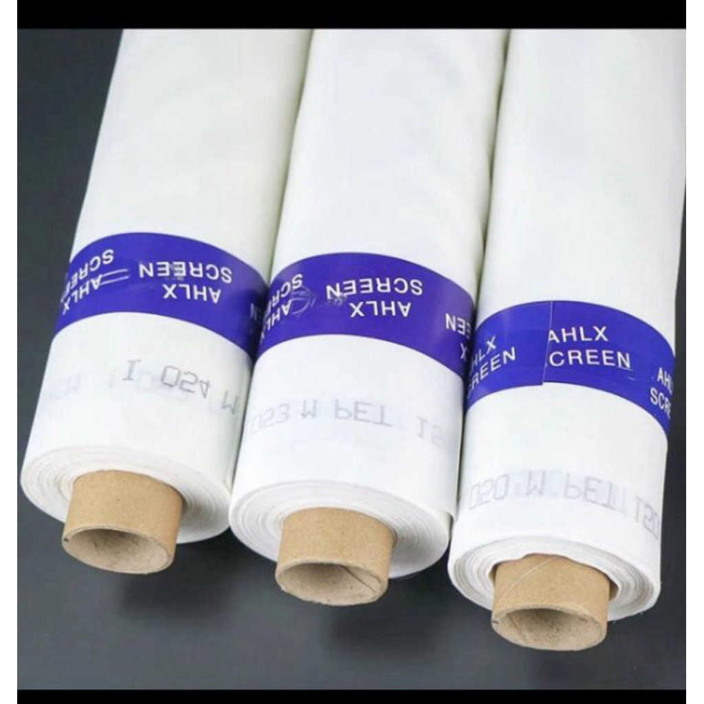 

Kain Screen Monyl Sablon T120 Putih