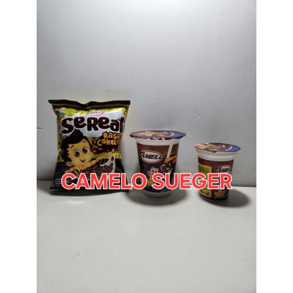 Cahayadstore Sereal Cup Kecil Camelo Rasa Cokelat - Isi 48 Pcs Harga