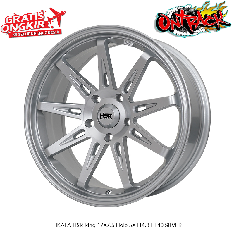 VELG RACING HSR ORIGINAL TIKALA RING17 PCD 5X114,3