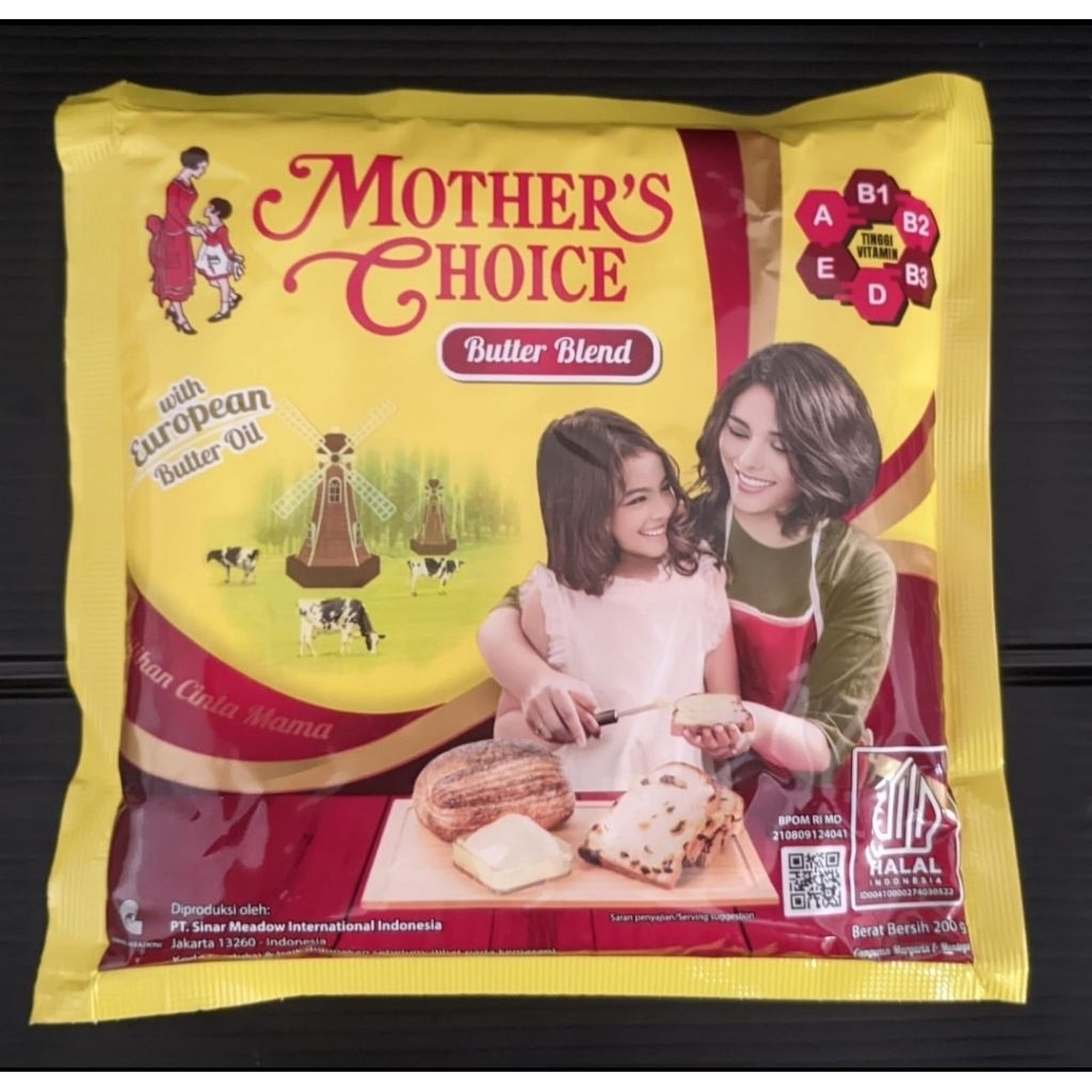 

Butter blend mother choice sachet 200g