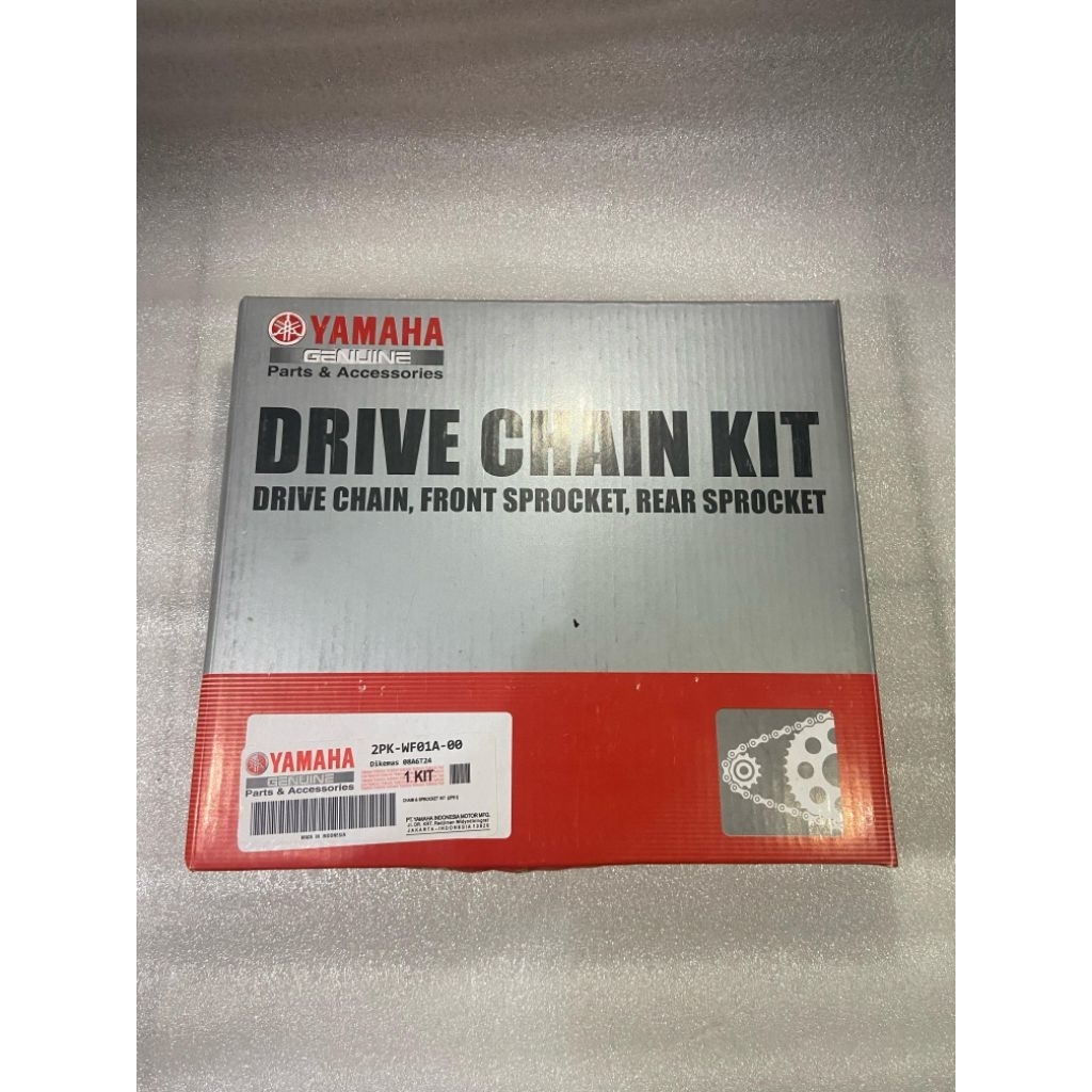 GEAR SET RANTAI ORIGINAL YAMAHA R15, V3 R15 NEW, R15 V4, VIXION 150, R15 2018,MT15 GEAR SET R15