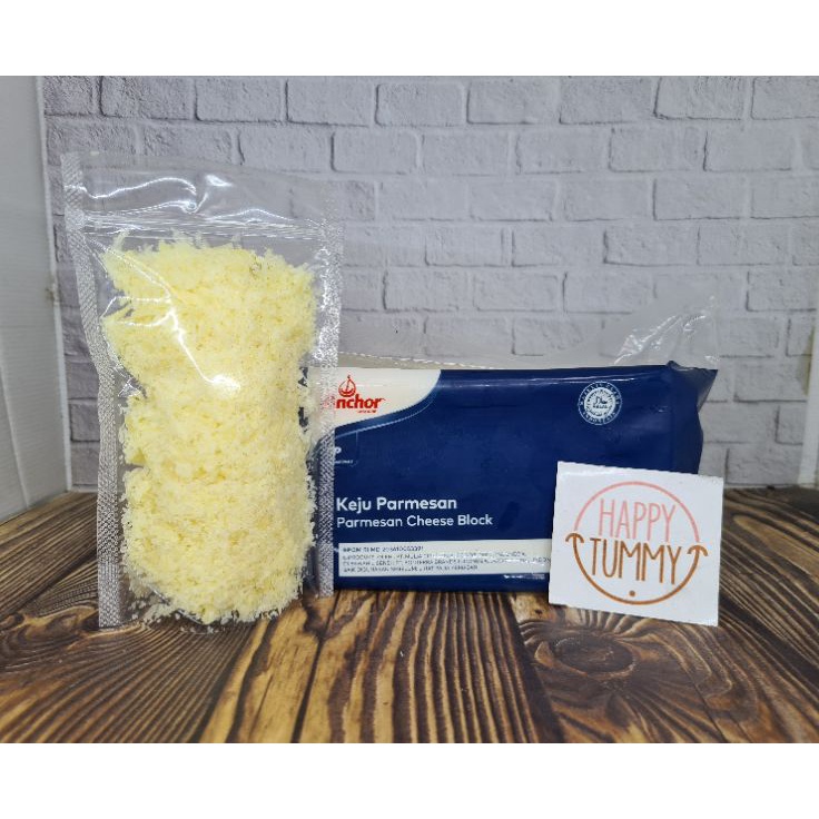 

Promo Parmesan cheese shredded anchor repack grated 5gr dan 1gr keju tabur parut