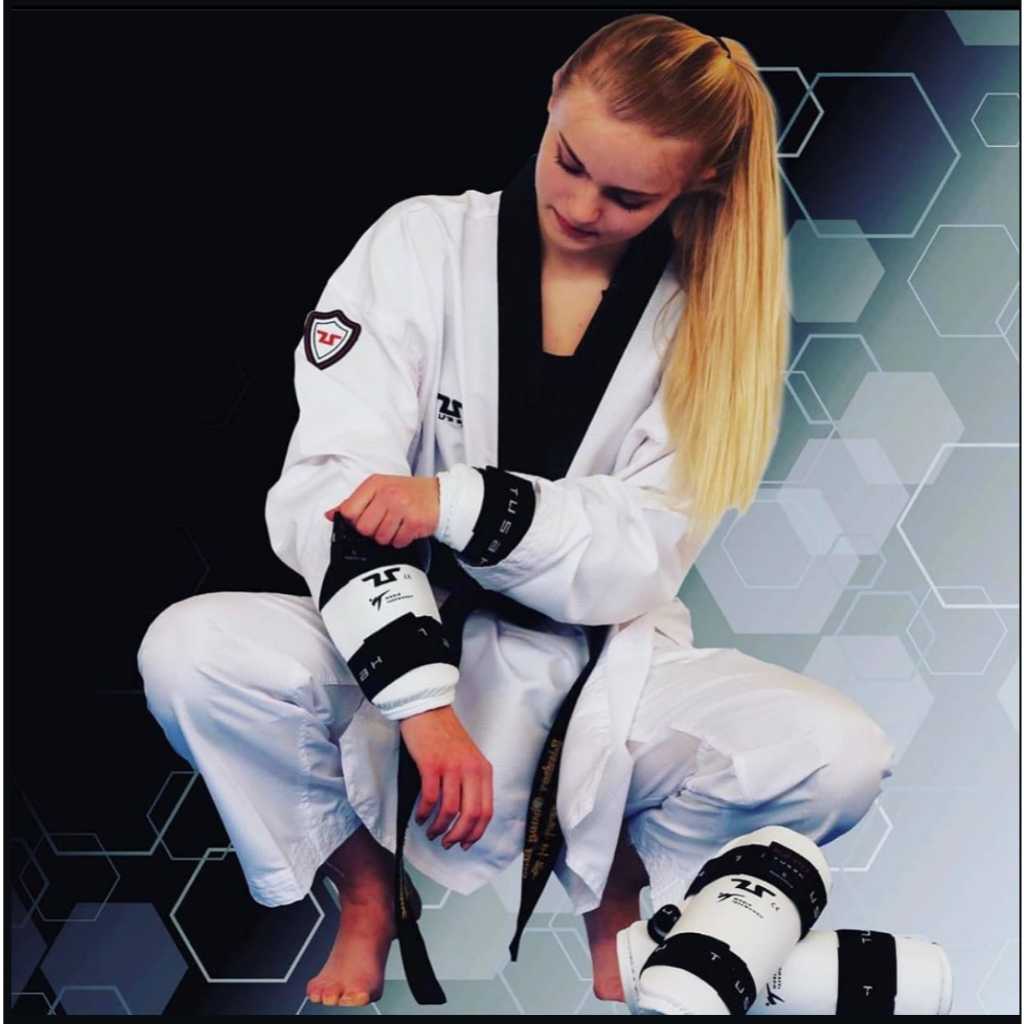 Pelindung Tangan Tusah 100% Original Forearm Guard Tusah Taekwondo Co