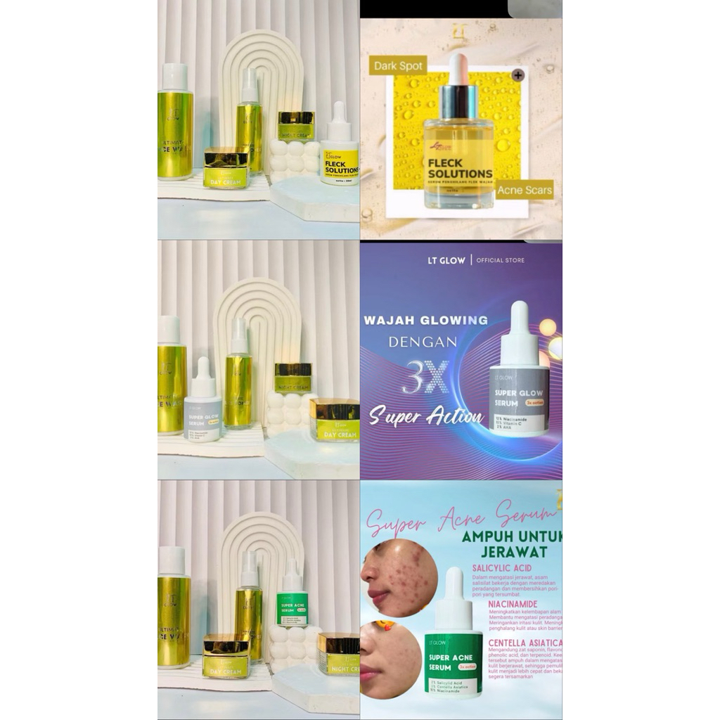 PAKET LT GLOW ULTIMATE SUPER GLOW KULIT NORMAL
