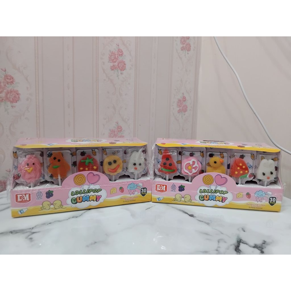 

DSM Permen Jelly Yummy Gummy Bentuk Boneka (1pack@30pcs)