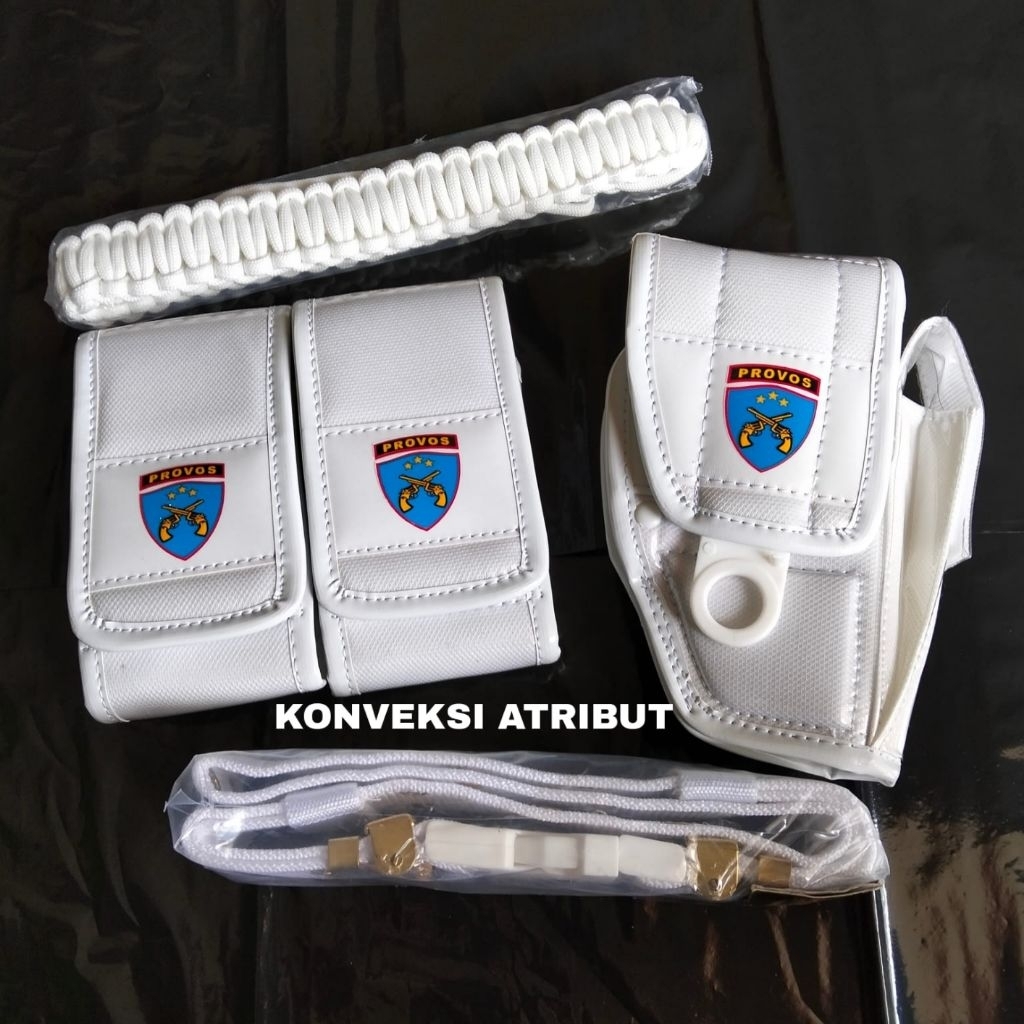 kopel provos polri lengkap satu set