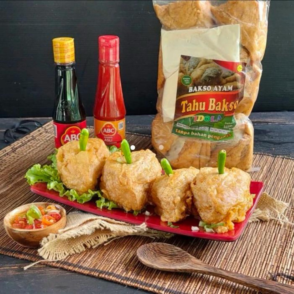 

Tahu Bakso Idola Jumbo isi 10 dan tepung