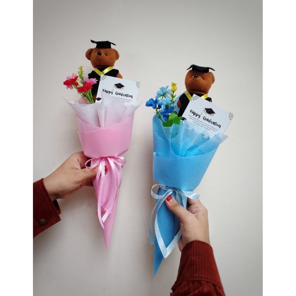 READY BUKET BONEKA WISUDA ANAK TK SD
