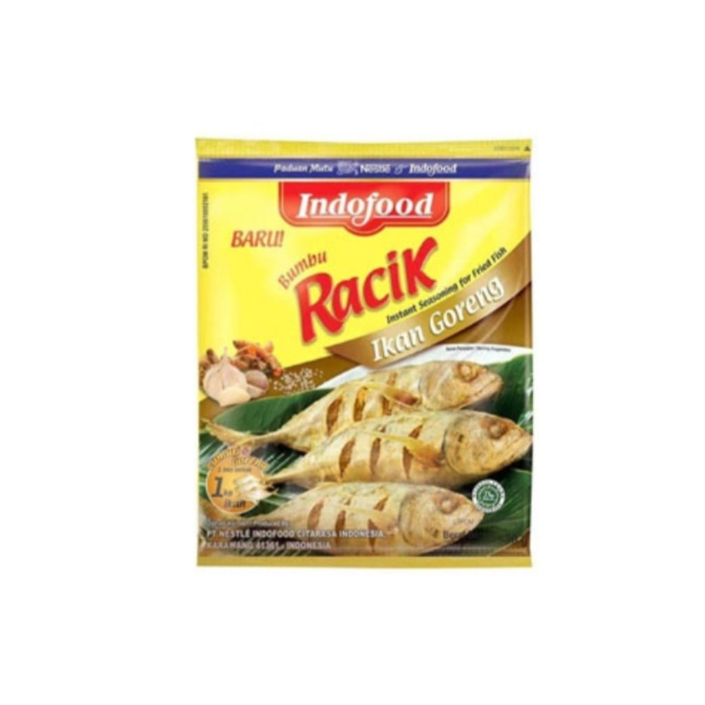 

Indofood bumbu racik ikan goreng pack 20 gram