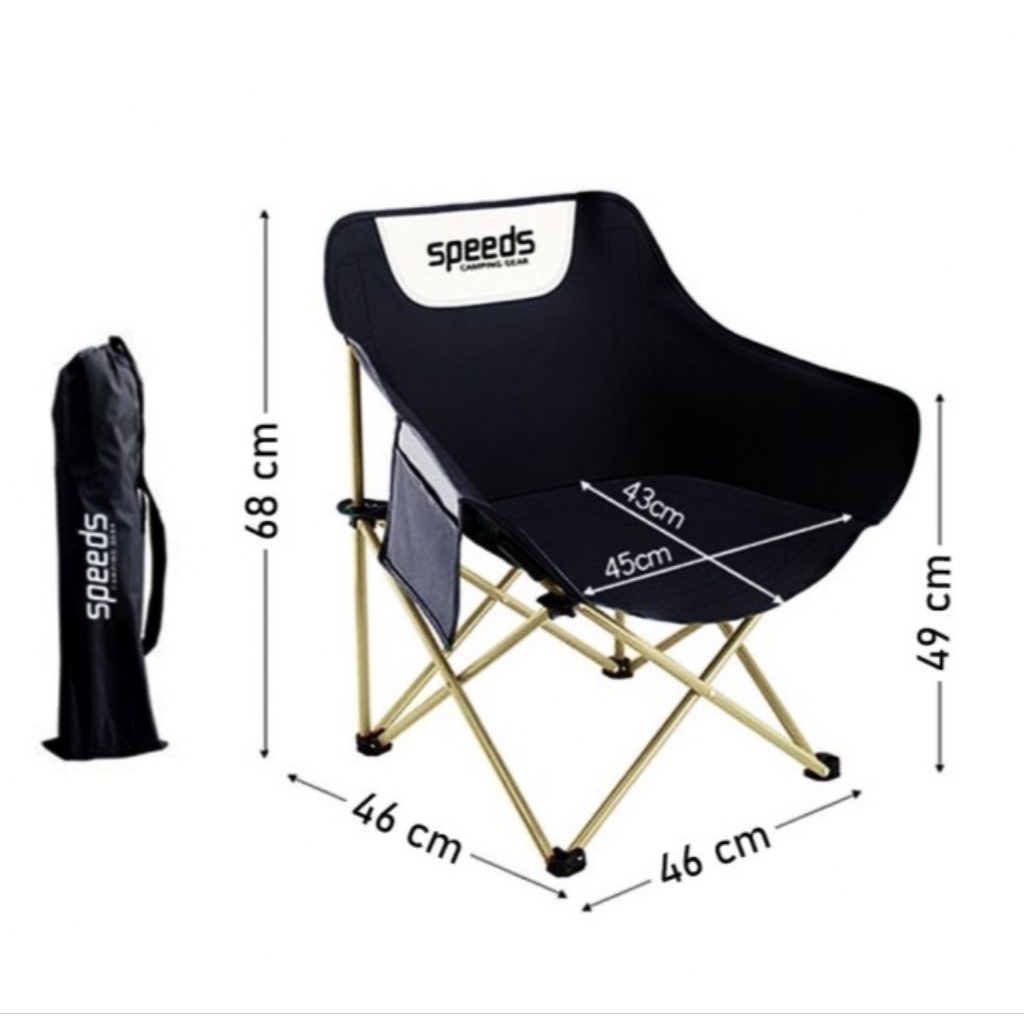 Kursi Lipat Outdoor Portable Kursi Camping / Kursi Pantai / Kursi Pancing / Meja  Lipat Portable