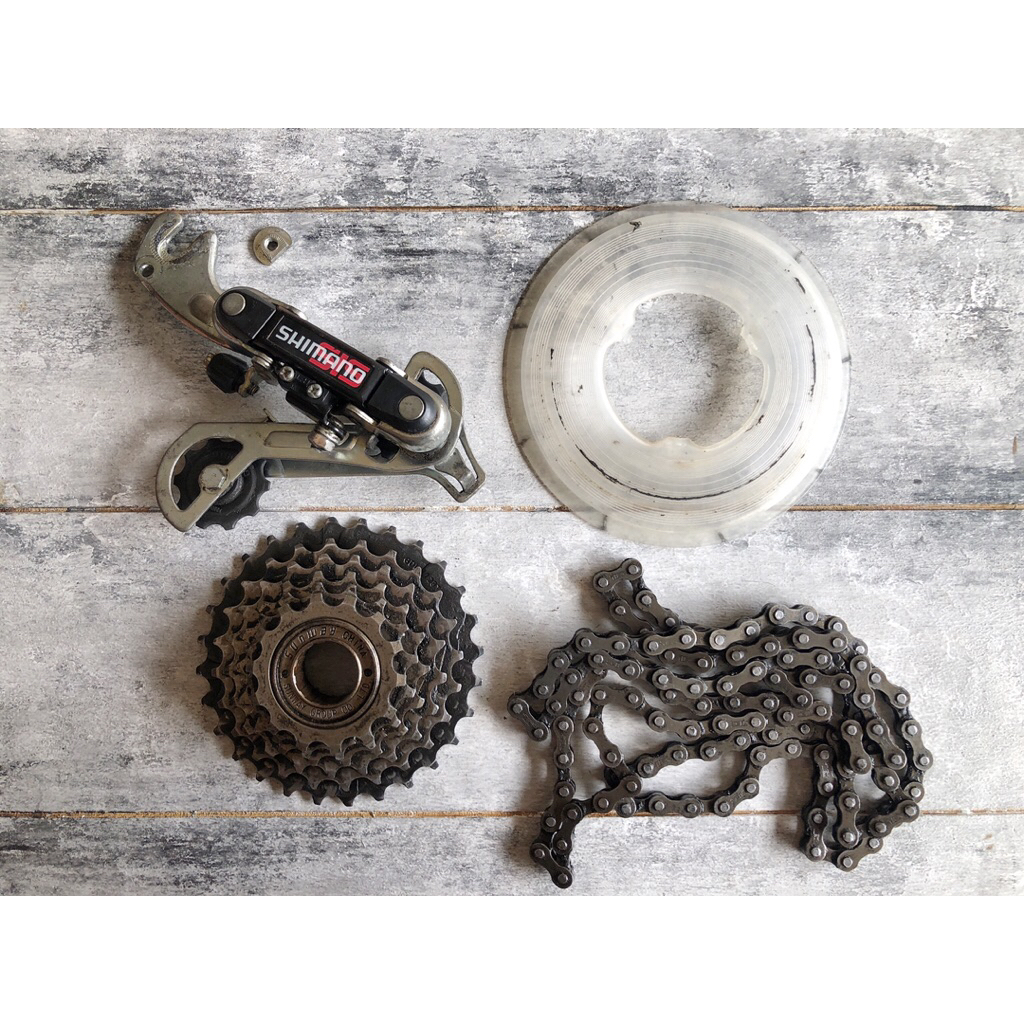 Sproket Gear Set copotan phoenix 26 inch Federal 6 speed Sproket Gear sepeda federal copotan bekas s