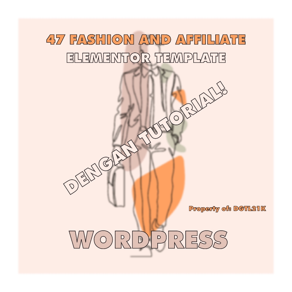 {DISKON} FASHION DAN AFFILIATE ELEMNTOR TEMPLATE