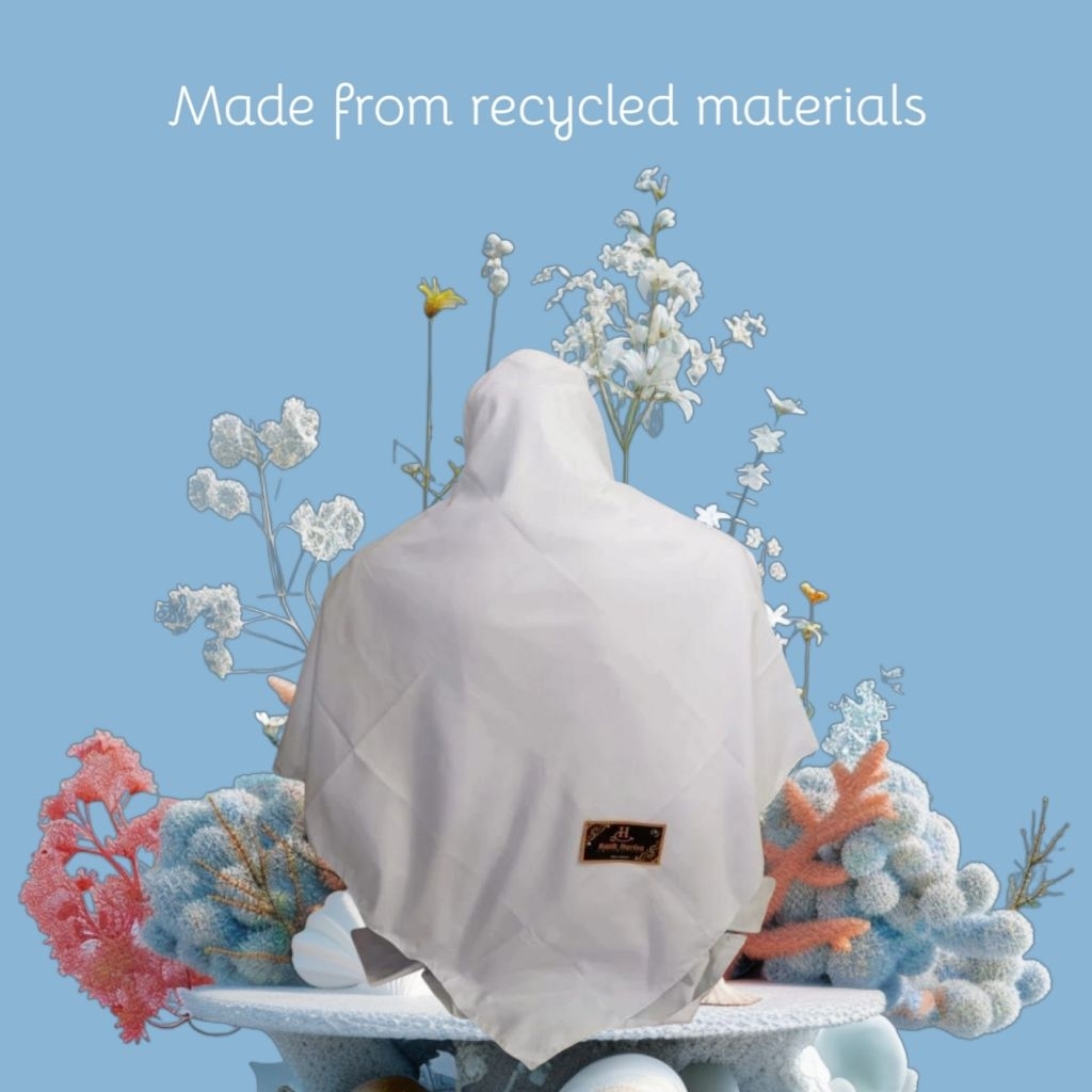 COD Sorban Putih Polos Persegi sorban habib lutfi sorban imamah sorban haji