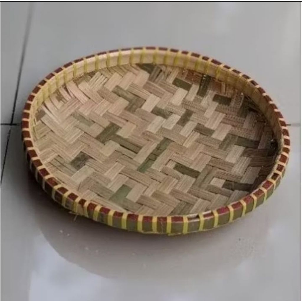 Tampah Bambu Kecil Minimalis 20 cm 10 pcs