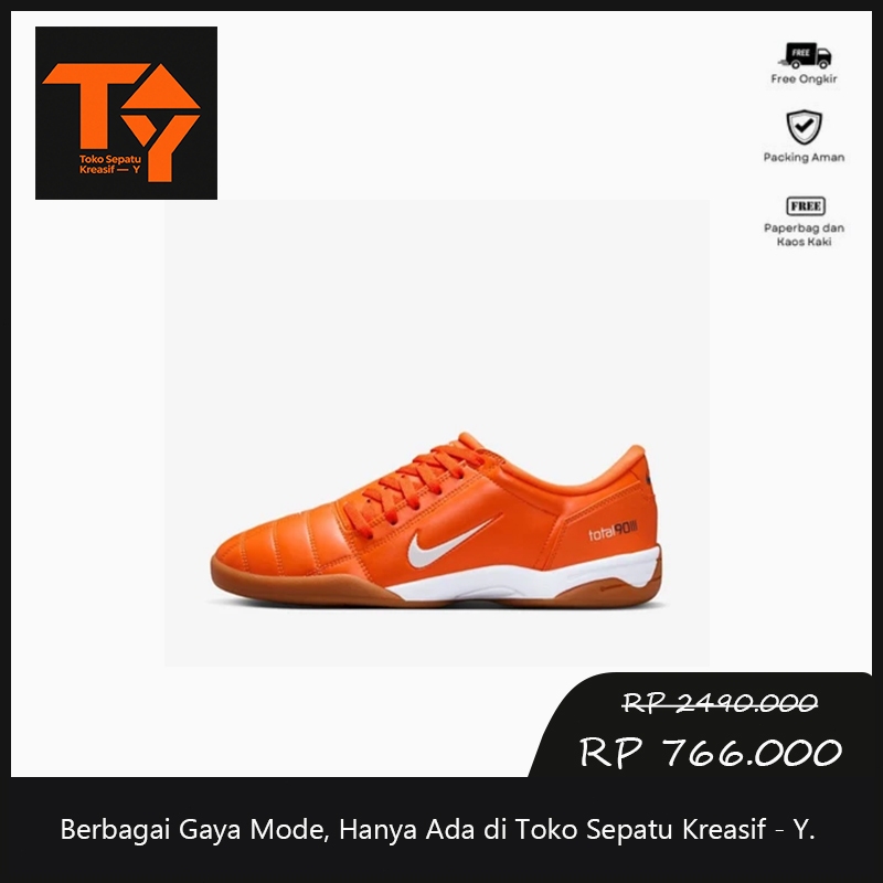 Nike T90 Sepatu Sepak Bola Latihan Low - Cut Klasik Tahan Goreng