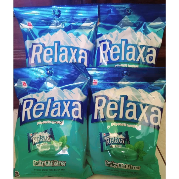 

Permen Mint Relaxa Barley Mint Flavor 125 g Isi 50 Butir / Permen Relaxa