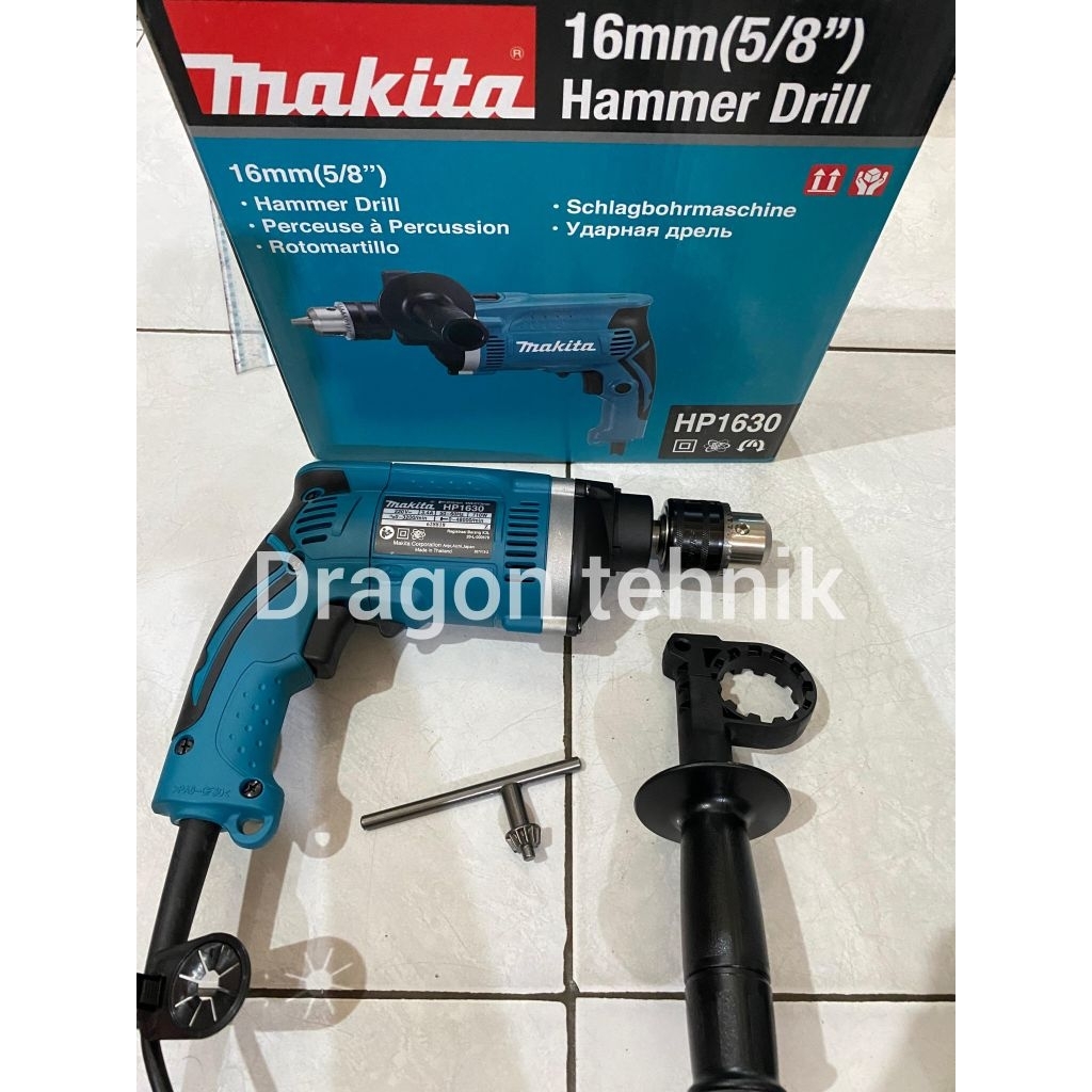 Mesin Bor tangan listrik Makita HP 1630