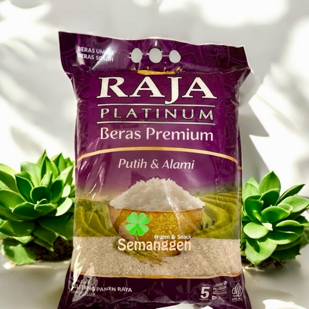 

Berasa Raja Platinum 5kg ☘️Semanggen Frozen