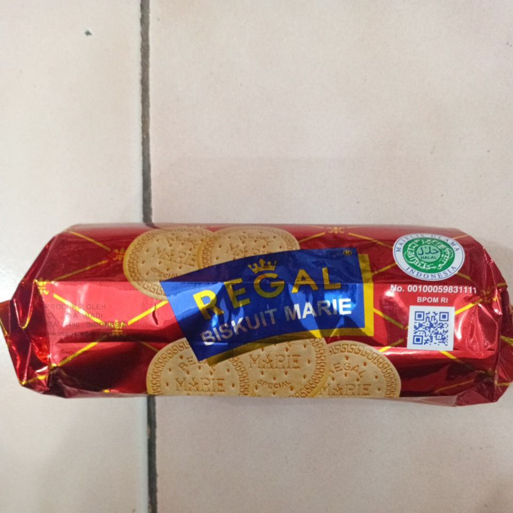 

Regal Biskuit Marie Special Quality 230gr 1 Bungkus