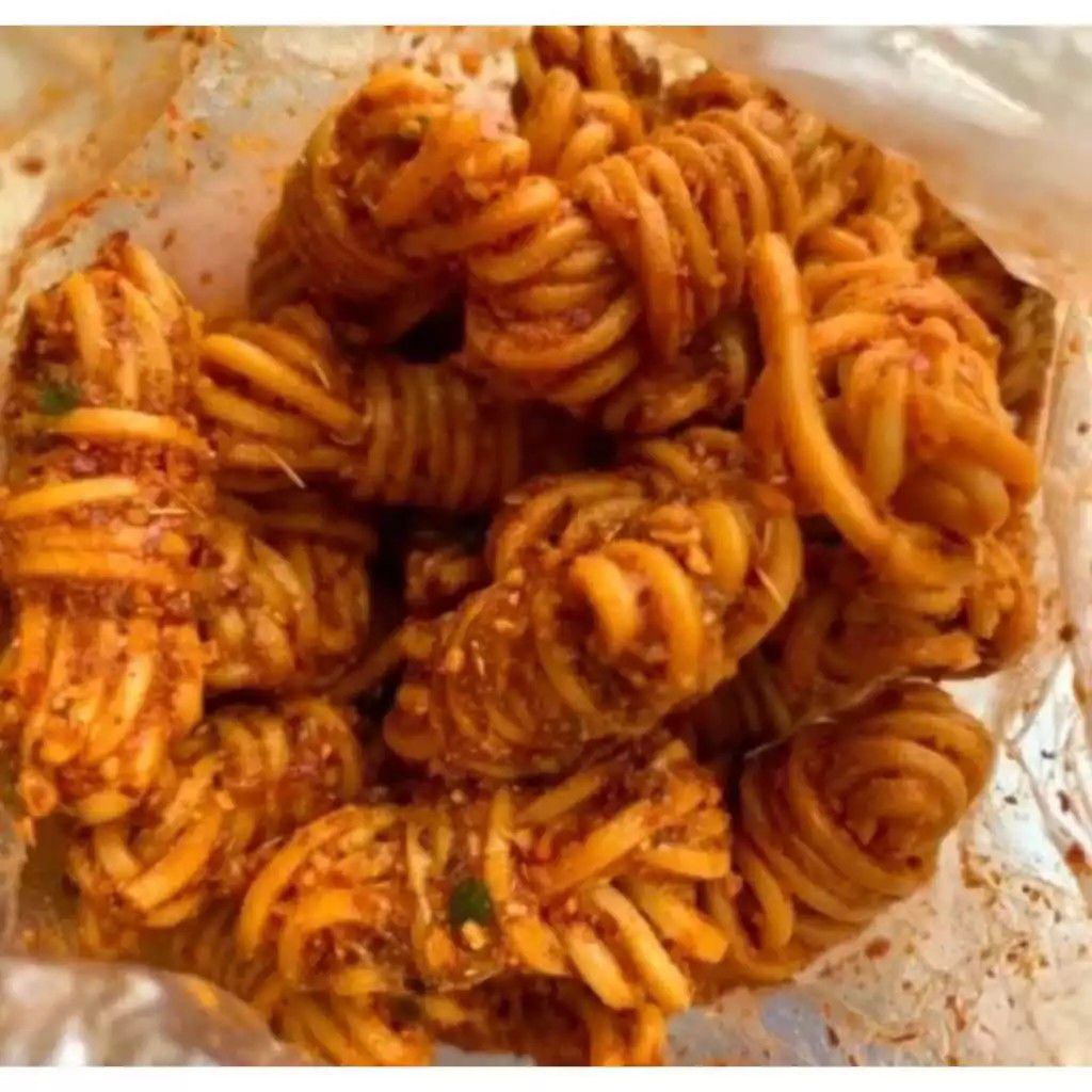 

Seblak kering mie gulung pedas nampol daun jeruk 250g-500g