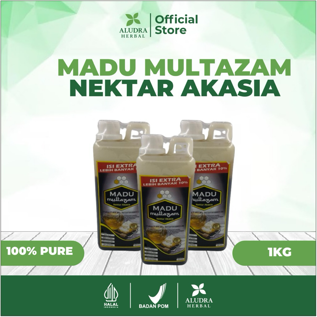 

Madu Murni Multazam Nektar Akasia Nektar Suket 1 kg