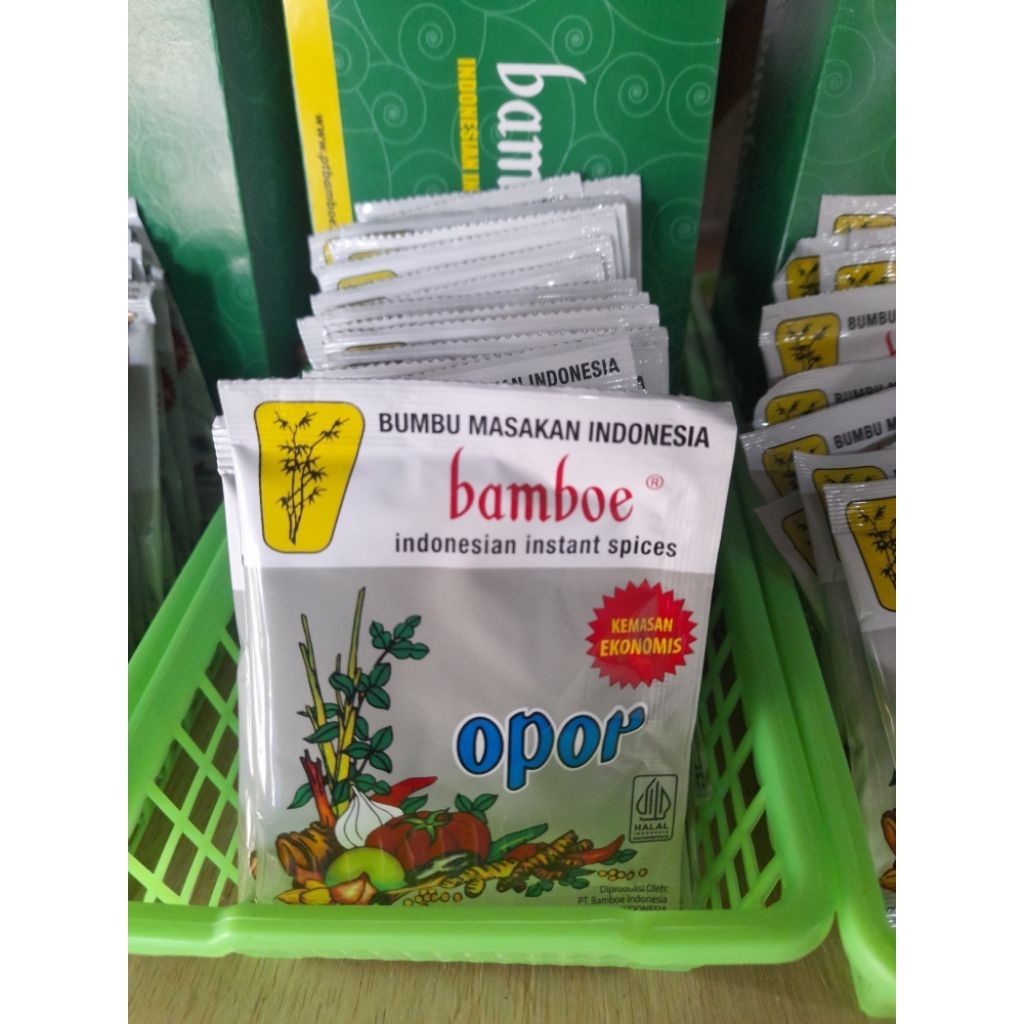 

BAMBOE [ OPOR ] Bumbu instan masakan nusantra
