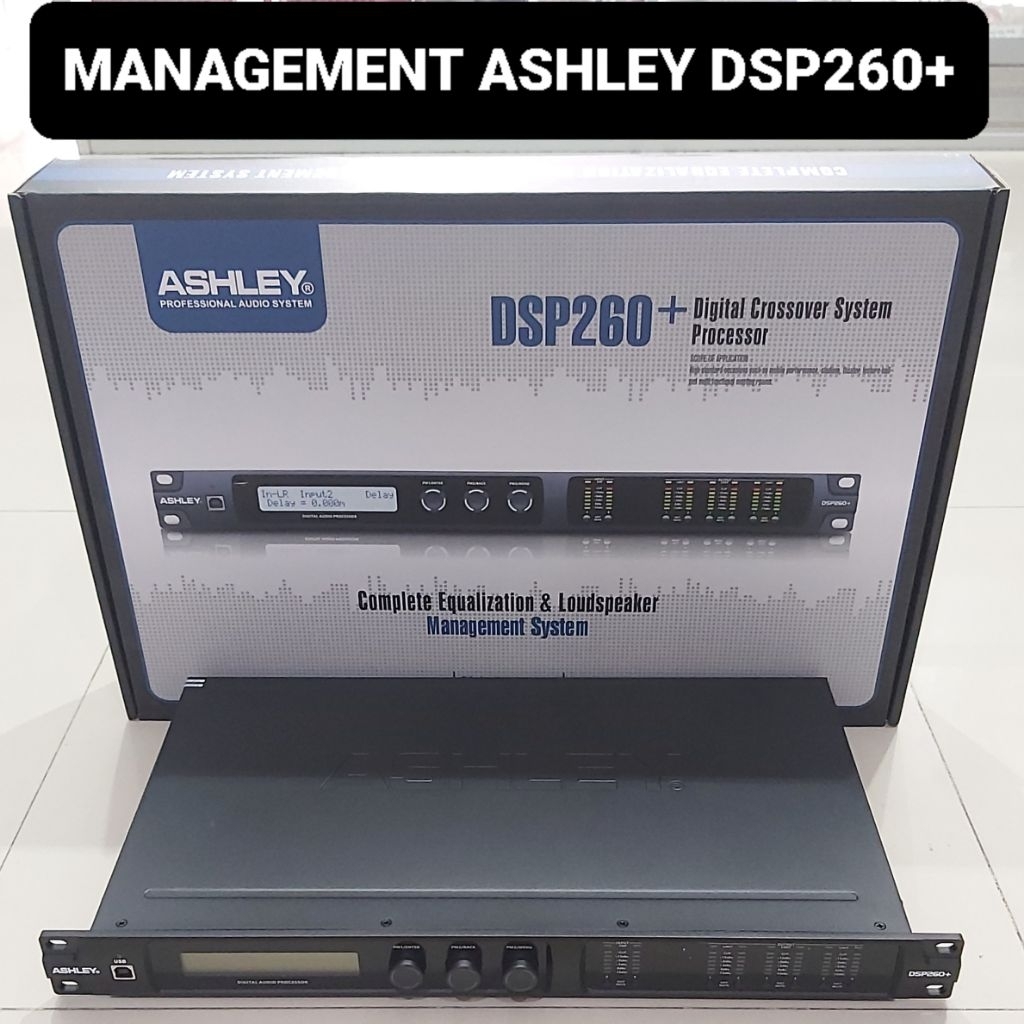 ASHLEY Speaker Management DSP260+ DLMS System Dsp 260 +