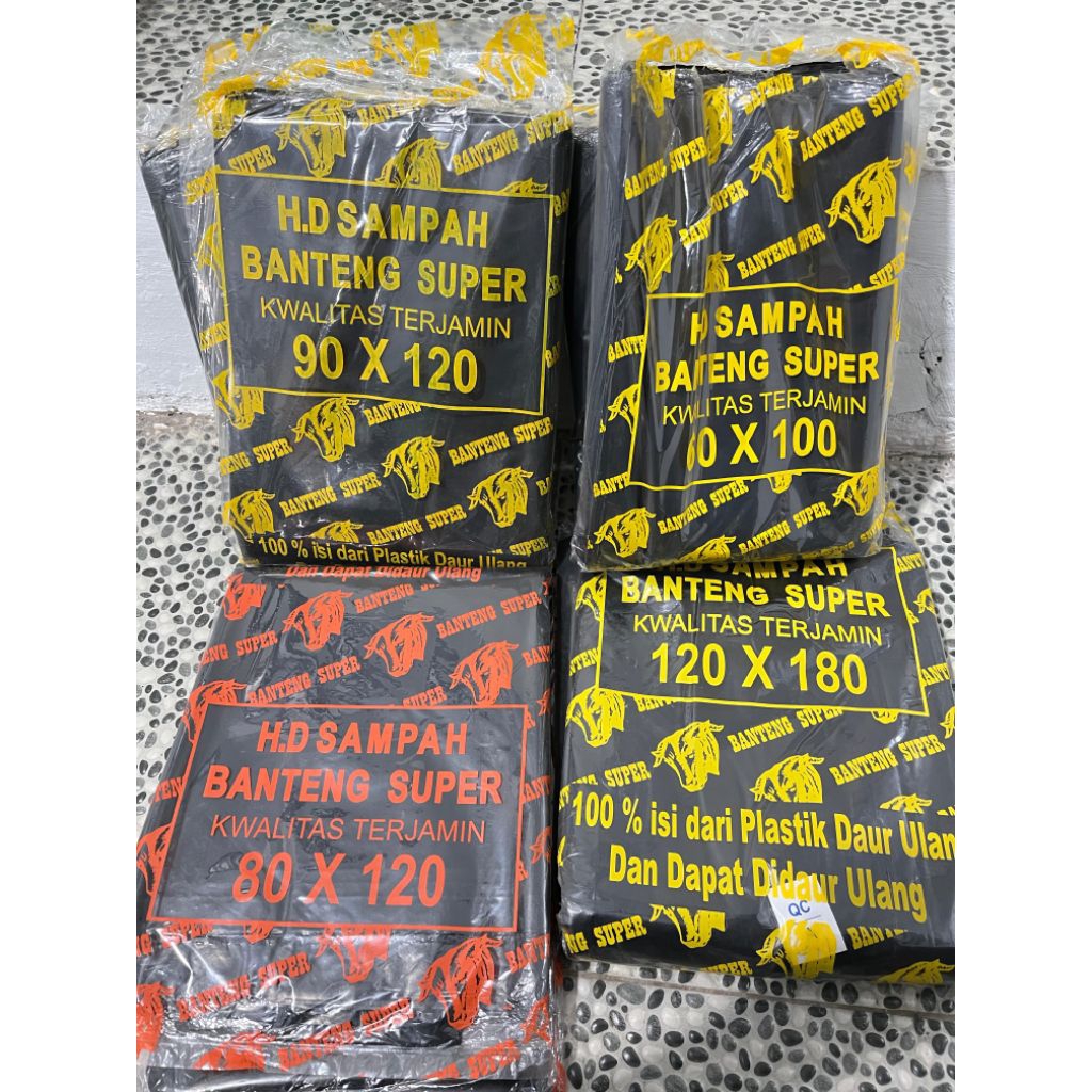 Kantong Plastik Sampah Ukuran/Plastik Buat Karung 60x100|80x120|90x120|120x180