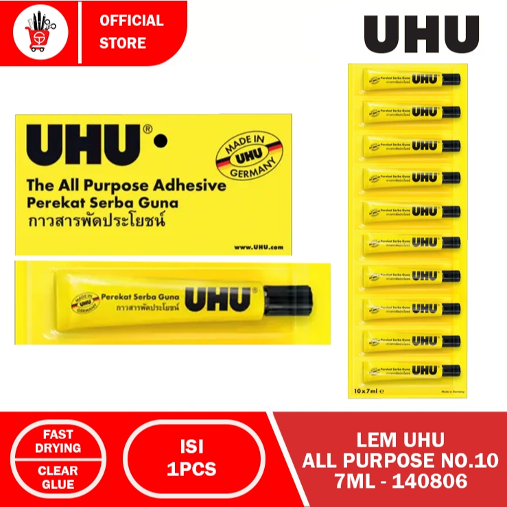 

Glue | Lem UHU All Purpose no.10 7ml 140806 (1PCS)