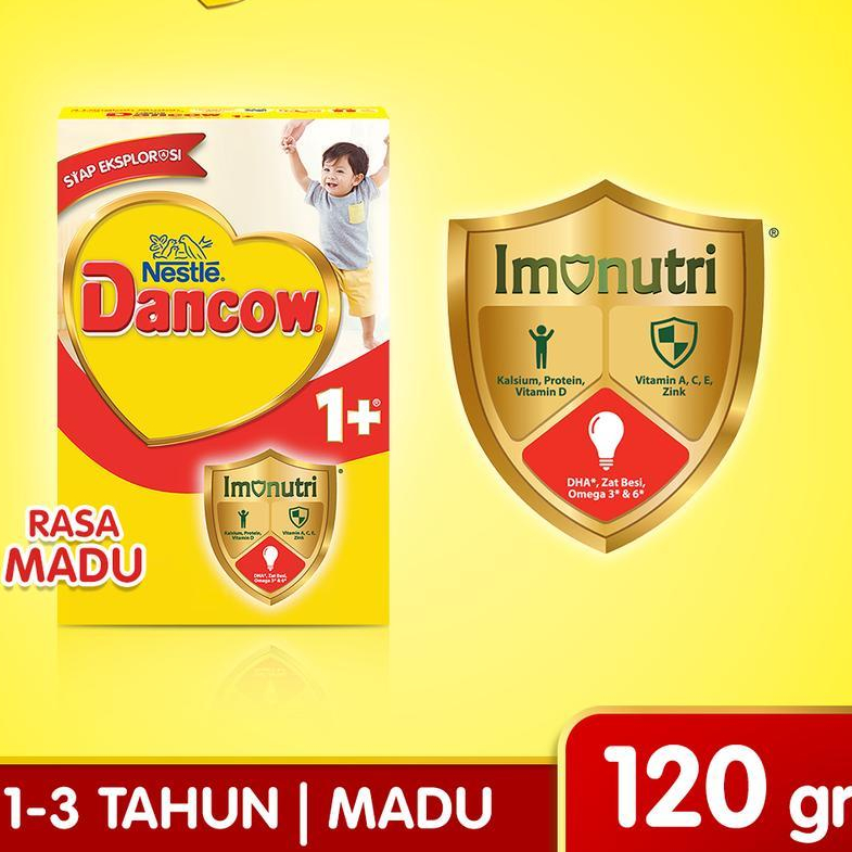 

Nestlé DANCOW 1+ Madu Susu Anak 1-3 Tahun Box 120g - Usia 1-3 Tahun, Standar 405561