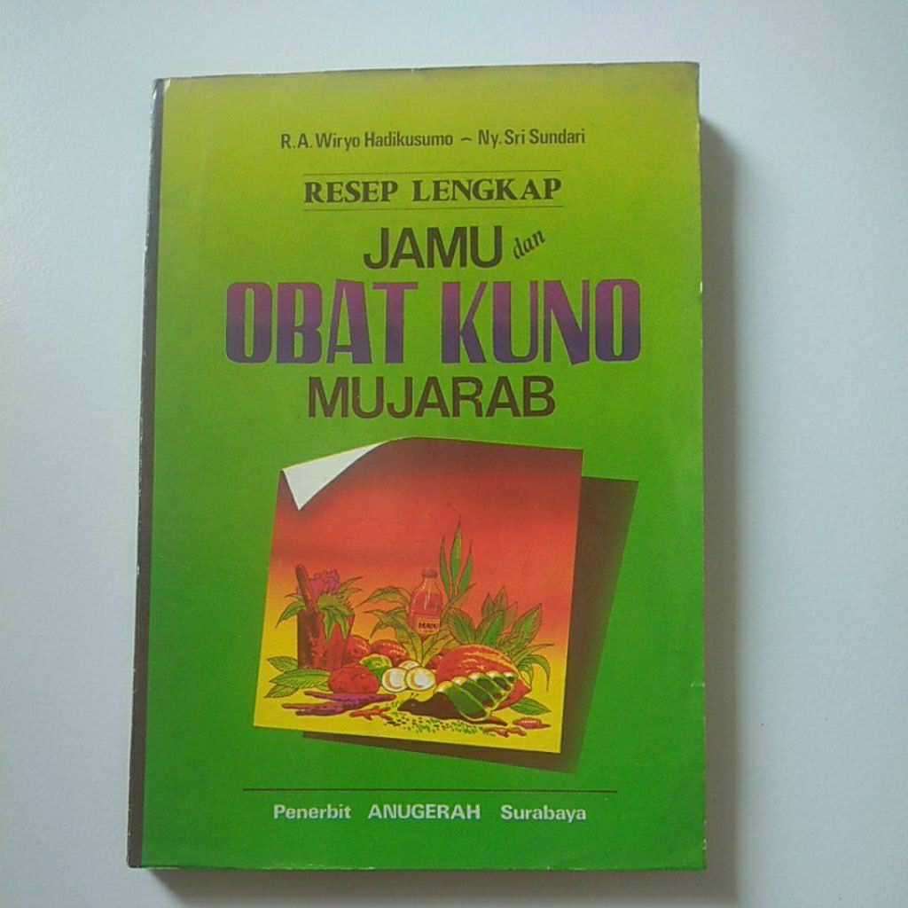 BUKU Resep Lengkap Jamu dan Obat Kuno Mujarab Referensi Buku Obat Herbal Terlengkap Buku Terlaris