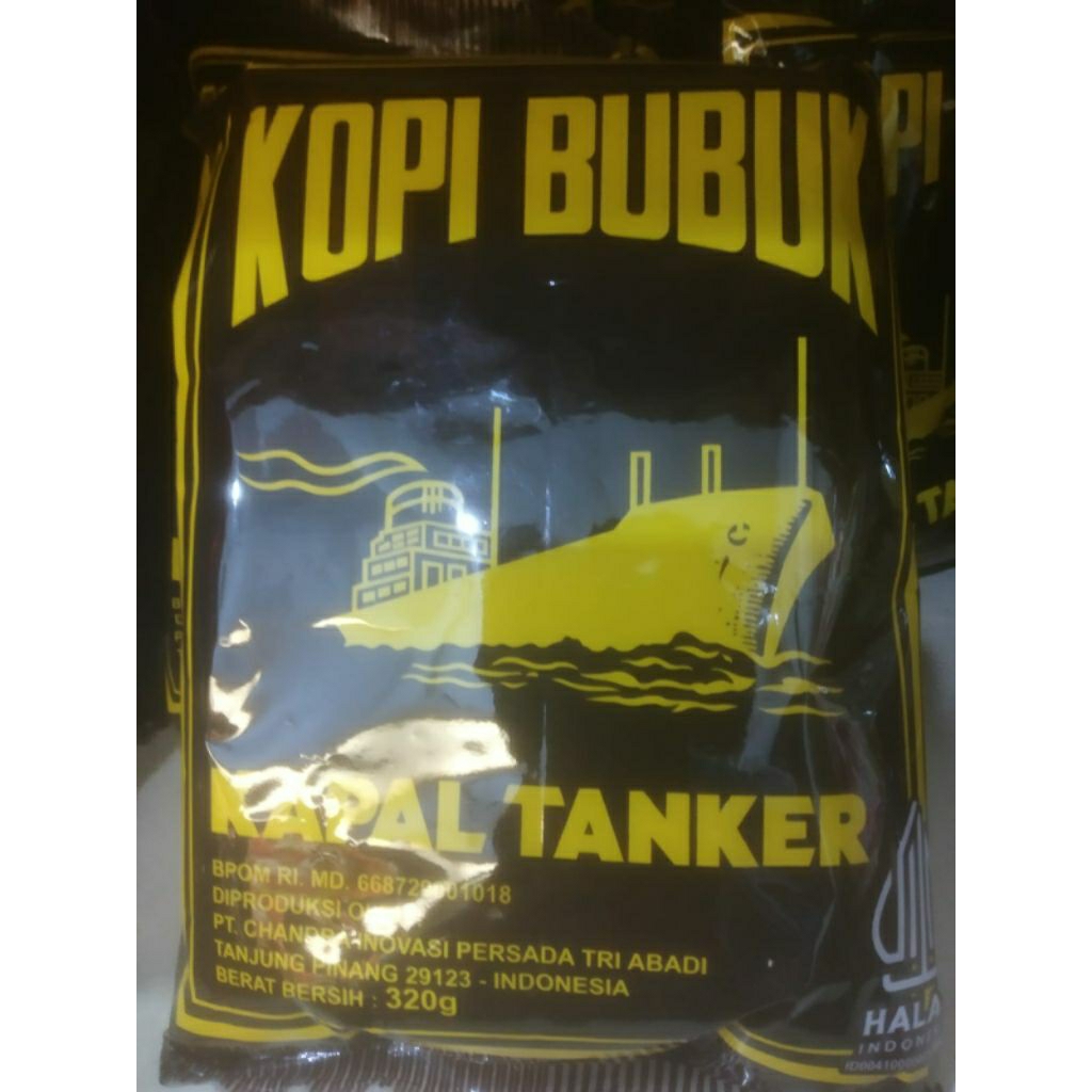 

Kopi Kapal Tanker 320 gr HALUS