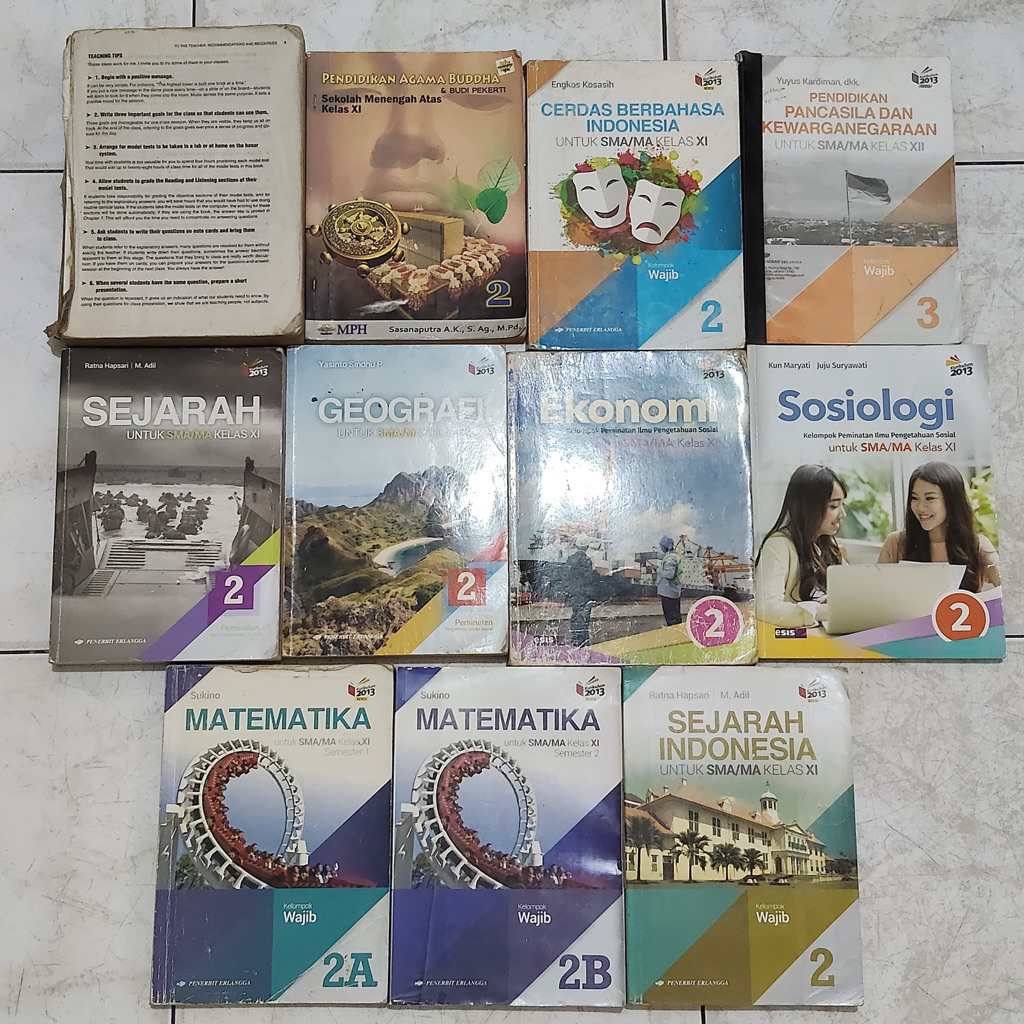 BUKU CETAK SMA SUTOMO KELAS 11 / XI / 2 IPS IS