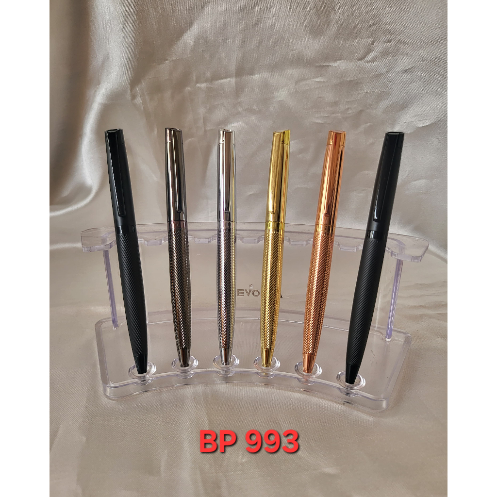

BP 993 I Pulpen Metal I Pen Exclusive Desain Mewah I Bisa Custom Nama dan Logo Perusahaan