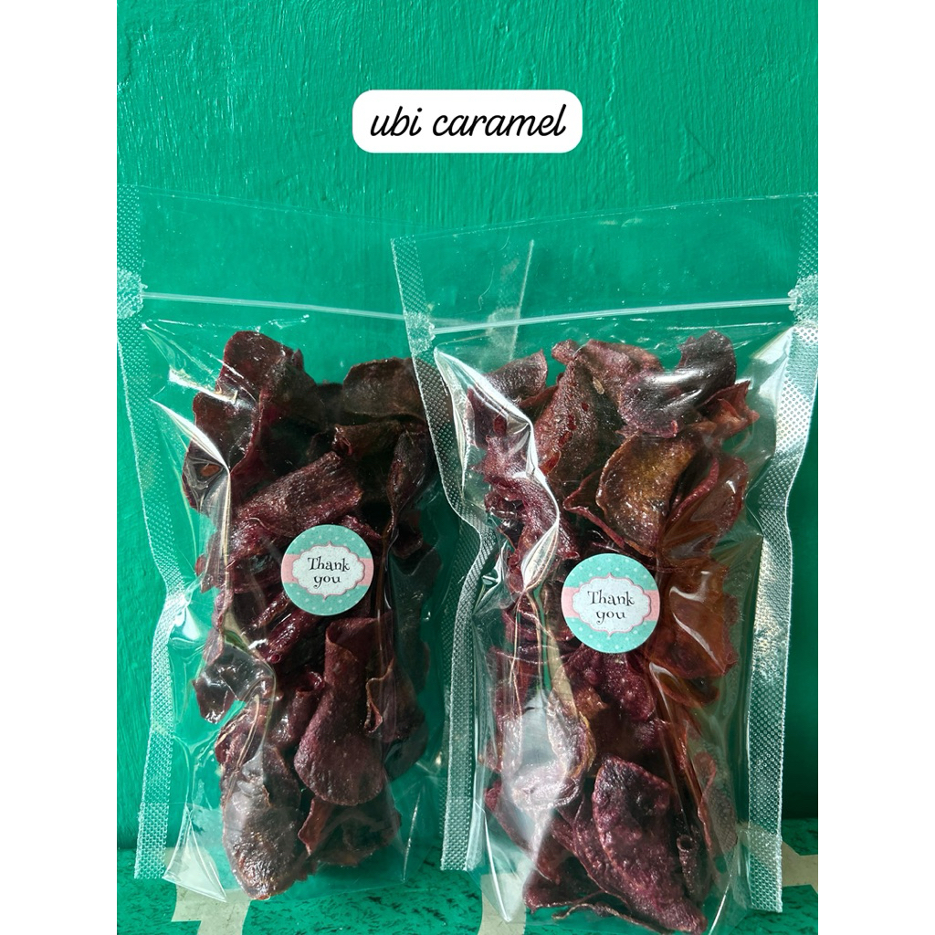 

KRIPIK UBI CARAMEL