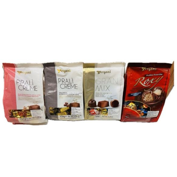 

Vergani Praline Chocolate Cokelat Italy 150gr