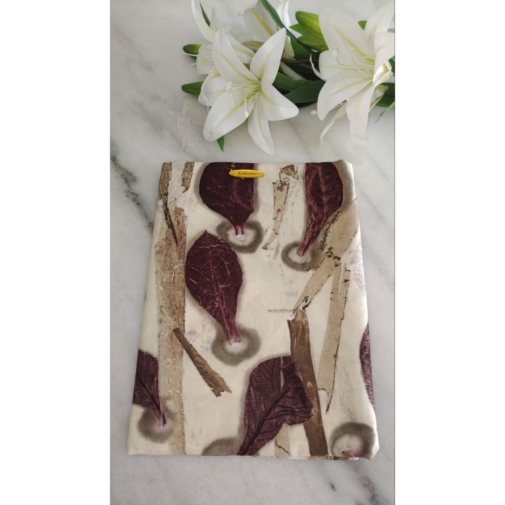 Kain Batik Ecoprint Premium