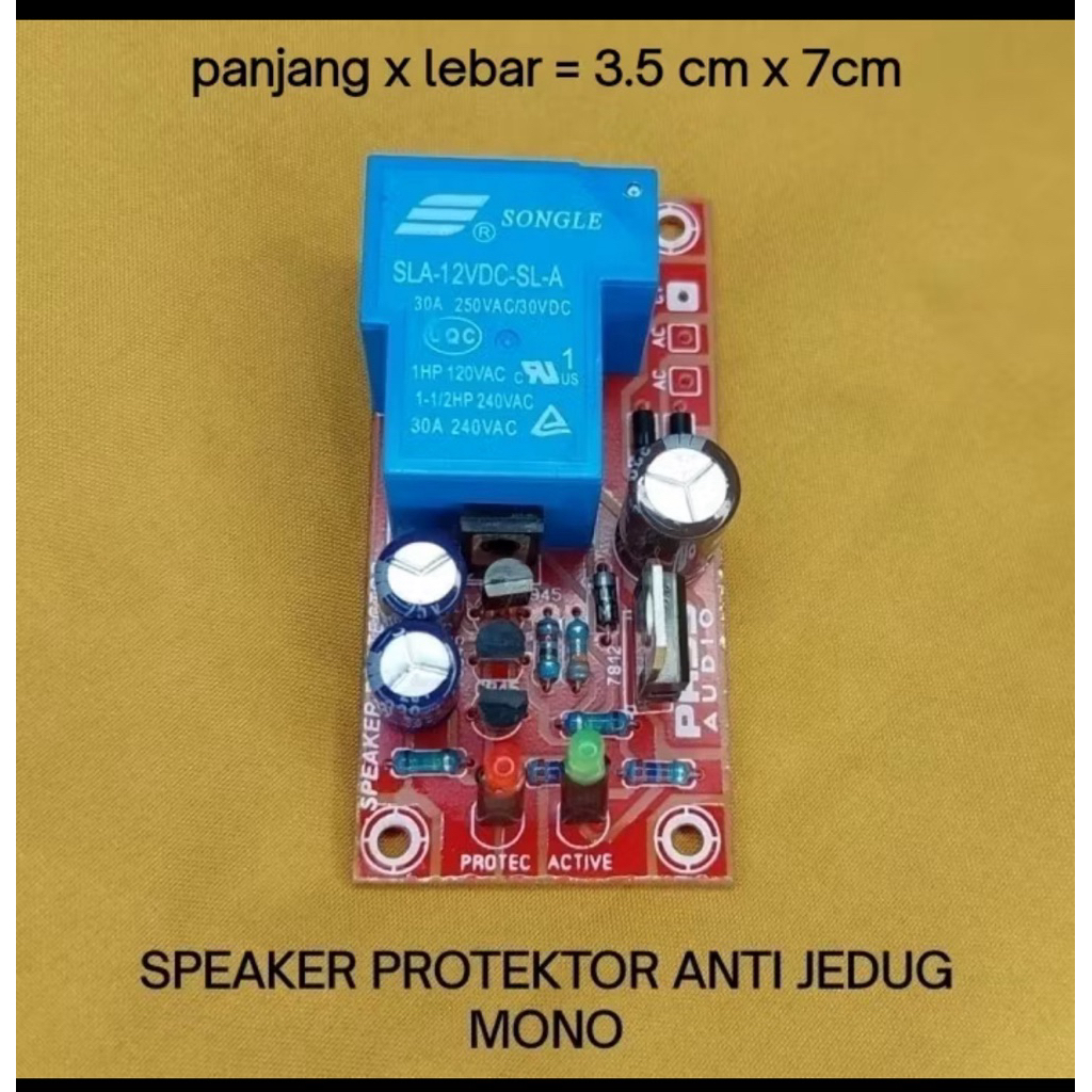 Kit speaker protector mono