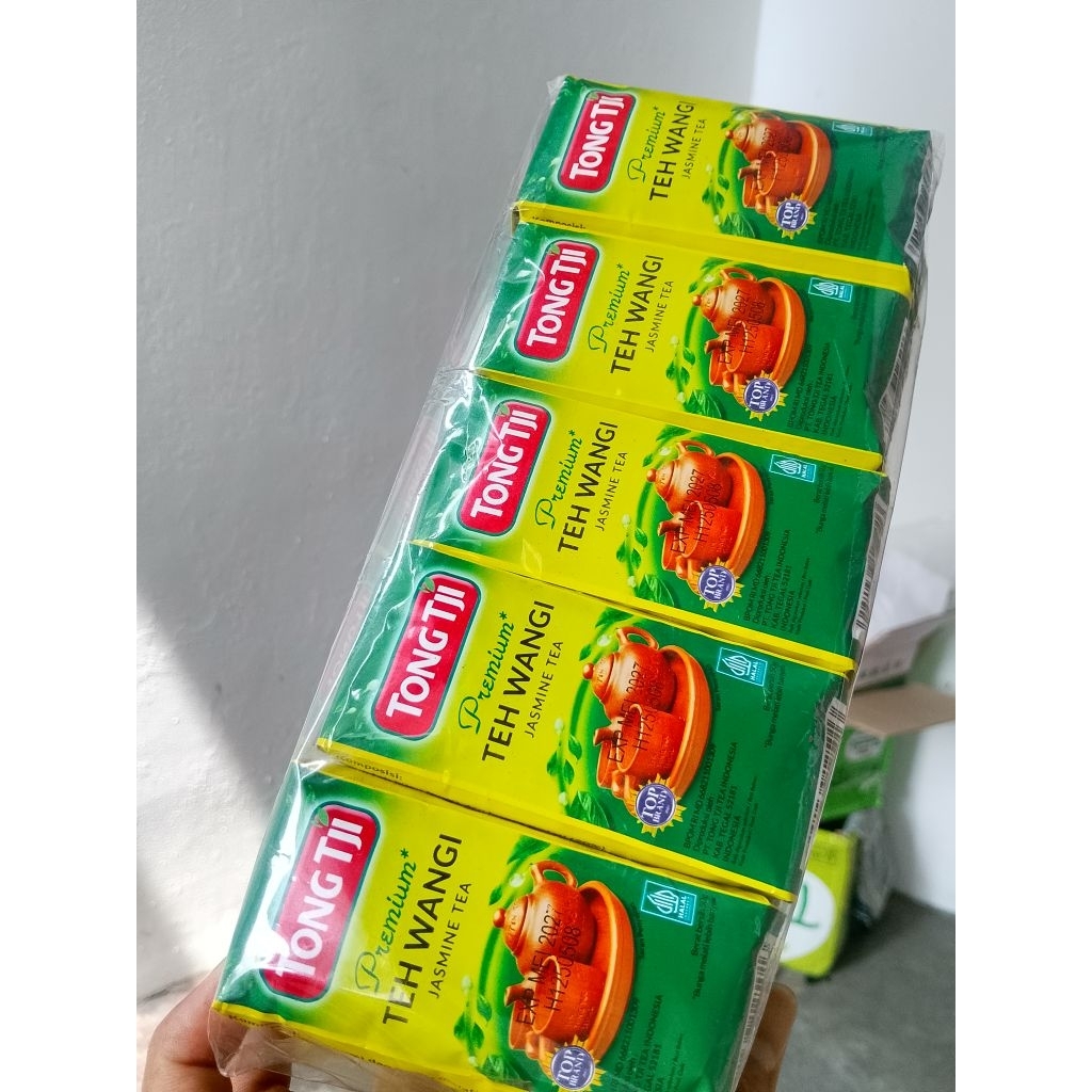 

Teh Tong Tji Premium Jasmine 50gr ( isi 10 pc exp 2027 )