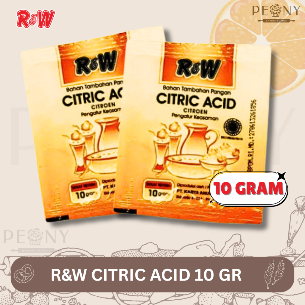 

(PCS)R&W CITRIC ACID 10 GR
