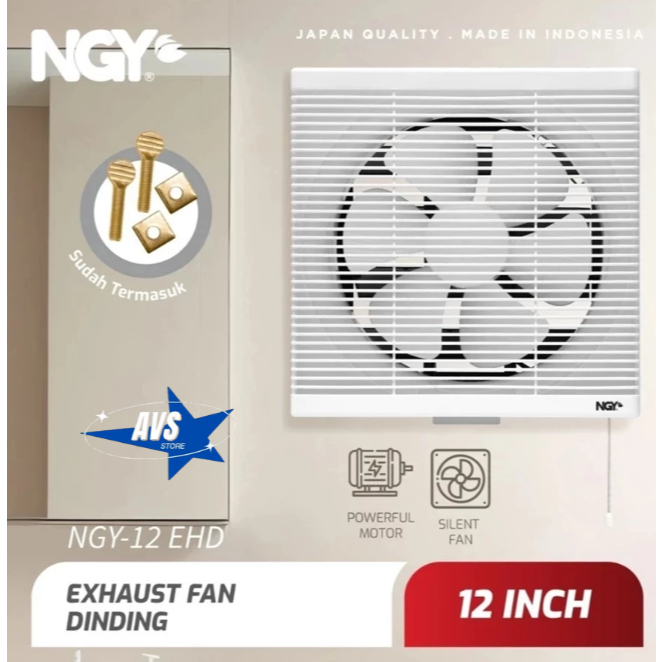 NAGOYA EXHOUSE FAN 10" NGY 10EHD & 12" NGY 12 EHD