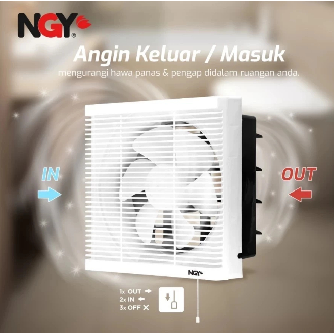 NAGOYA EXHOUSE FAN 10" NGY 10EHD & 12" NGY 12 EHD