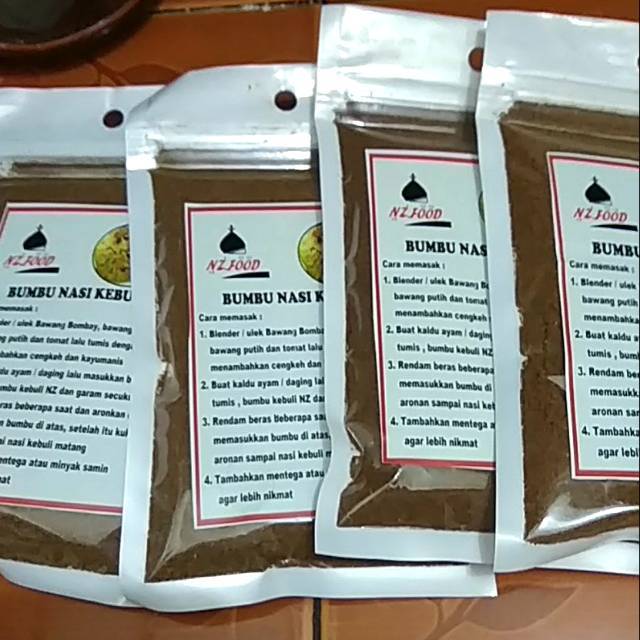 

Bumbu Arab India 20 Gram Bumbu Kebuli, Mandhi, BIryani, Kabsa Original Otentik