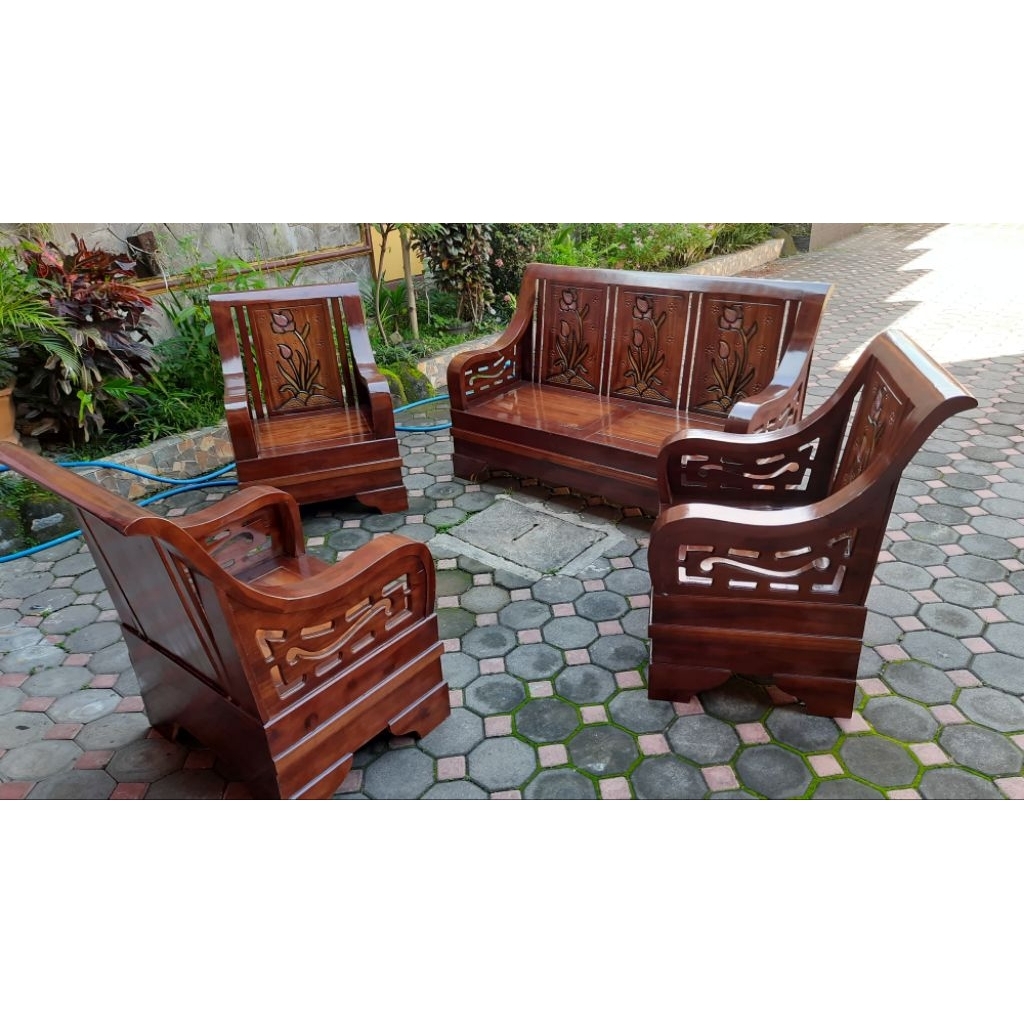 Kursi Kayu Semut 3111 Kayu Jati Rp 2.700.000 Free Ongkir Area Bondowoso Banyak Pilihan Warna Belanja